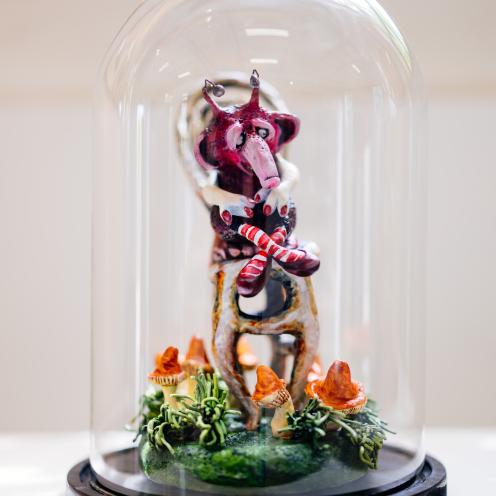 Kunst af Rikke Feld.